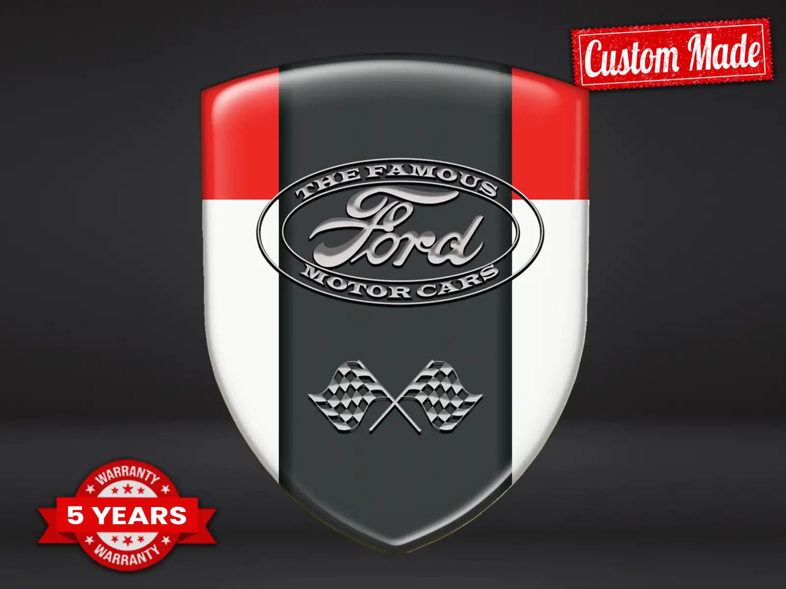 Ford Badges Emblèmes Auto Universel Qualité Robuste